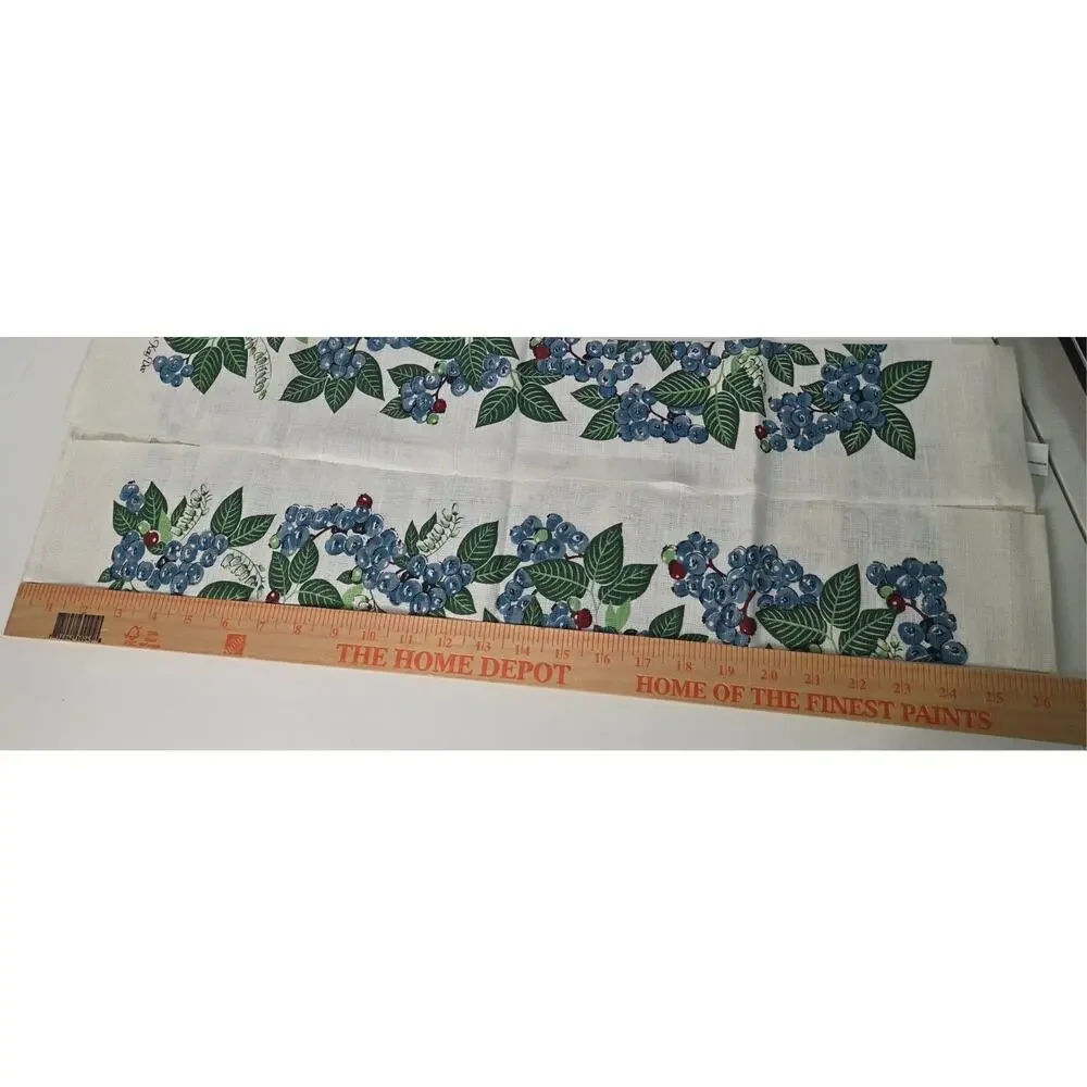 Kay Dee Designs Blueberry Linen Cotton Tea Towel 16x26 Poland USA